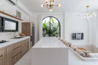 Charming 1BR Villa with Pool and Wooden Interior - 4