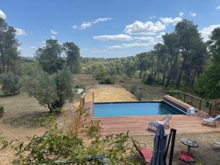 Villa 13 personnes - 1 hectare de parc naturel - piscine - 4