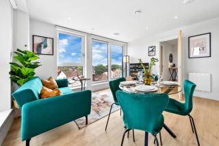 Weekly Deal - 2 Bedroom Apartment by Homestyles Hosts - Short Lets and Serviced Accommodation Wimbledon - Free WIFI & Free Parking - 6