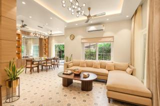 Varsha Greens 4-BHK Retreat with Pvt Pool, Lush Garden & Outdoor Patios - 8