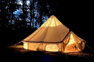 Celestial Glamping Bell Tent Oasis Near Sinking Creek, Missouri - 8