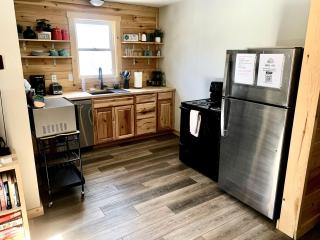 Secluded Rustic Cabin with Hot Tub Near Pere Marquette River in Big Rapids, Michigan -  - 8