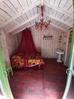 Cabane perchée de Lys dans les chênes verts et le micocoulier - Argelliers - 6
