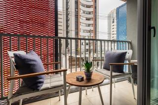Studio em Moema c/ AC próx. Shopping Ibirapuera - São Paulo - 1