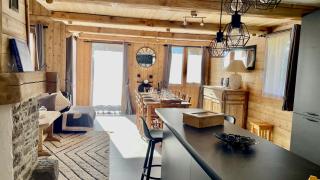 Chalet Soleil, magnifique triplex sur les pistes - La Rosière - 1