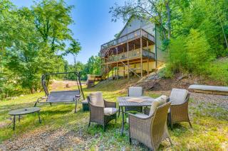 Lakefront Retreat with Multi-Level Deck and Dock! - Alexander - 5