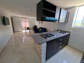 Espacio Moderno con Vista y Piscina Privada - San Gil - 8