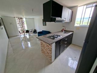 Espacio Moderno con Vista y Piscina Privada - San Gil - 7