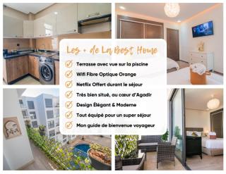 La Best Home - Piscine, Netflix, Wifi et Terrasse - Agadir - 3