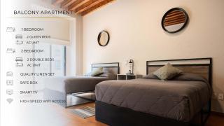 104 Location 2Bdrm 2bath AC apt Fits 8 Rooftop - 9