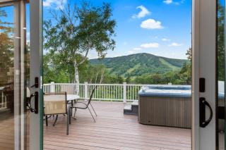 Escape to Mountainview Haven Spacious Retreat with Hot Tub at Mount Snow - 9