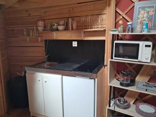 Yourte moderne equipée hiver,été - 2