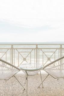 Manda Ray Seafront Apartment Endless Blue View - Peraia - 9