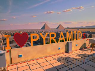 RAFiF PYRAMiDS APARTMENTS & HOTEL all apartments pyramids view - Le Caire - 7