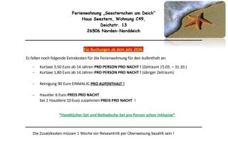 Ferienwohnung Seesternchen am Deich - 6