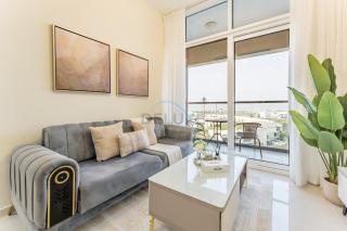 Conveniently Located Minutes from Dubai Hills Mall, Park, Golf Club, and Essential City Landmarks 1BR with Premium Facilities, Damac Hills Golf Vita A, Damac Hills 1 by Deluxe Holiday Homes - 0