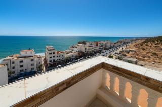 Cozy 1-Bedroom with Sea View Terrace - Taghazout - 6