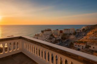 Cozy 1-Bedroom with Sea View Terrace - Taghazout - 9