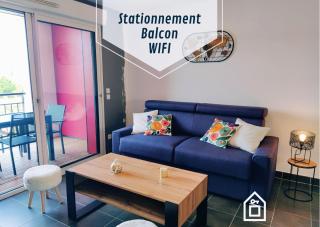 Patio Arena - T2, terrasse, parking - Bayonne - 0