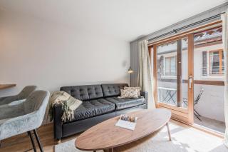 Cozy studio with balcony in Argentière - 9