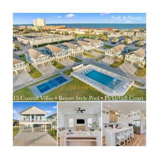 New Sunny Villa-1 Block From Beach - Galveston - 0