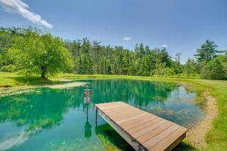 Michigan Cabin with On-Site Fishing Pond and Deck - Mio - 9