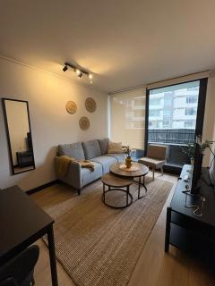 Apartamento Ñuñoa, 1 dormitorio, Piscina, Lavandería - 0