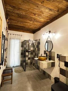 Zielono mi z jacuzzi sauna widok potok las - Zawoja - 4