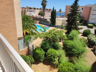 Rare à Gruissan - Grand appart 8 Pers avec piscine et parking - Port et Plage à pied - 1