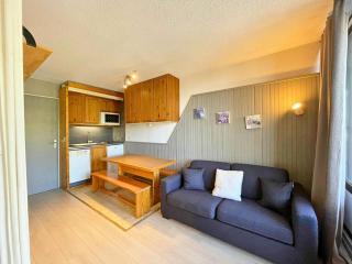 Résidence Villaret - Grand studio coin chambre séparé cuisine équipée aux Ménuires MAE-5274 - Les Menuires - 0