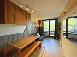 Résidence Villaret - Grand studio coin chambre séparé cuisine équipée aux Ménuires MAE-5274 - Les Menuires - 1