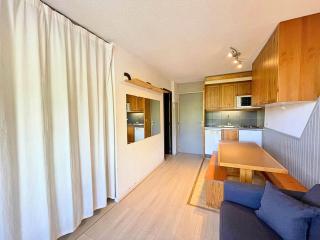 Résidence Villaret - Grand studio coin chambre séparé cuisine équipée aux Ménuires MAE-5274 - Les Menuires - 7