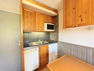 Résidence Villaret - Grand studio coin chambre séparé cuisine équipée aux Ménuires MAE-5274 - Les Menuires - 5