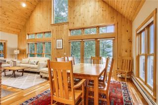 Treetops: 4 br, woodstove, a/c, deck views, firepit, garage, great location - Stowe - 4
