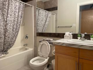 Sub Penthouse 1 BDR King Bed 27' Balc Legisslature, UG Parking - Edmonton - 4