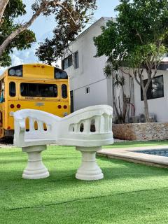 Bright Stay for 3 with Pool Access - Mérida - 9