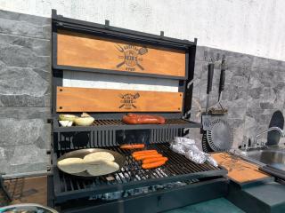 Departamento y Terraza Privada, Grill, Alberca y Aire Acondicionado - 9