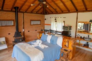 Chalé Valle dos sonhos romântico privativo com hidromassagem e lareira - 5