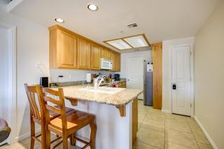 Golf Course Views and Private Deck Mesquite Condo! - 2