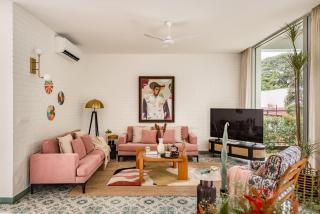 La Agueda 2BHK Luxury Villas, 10 mins to Candolim Beach & 5 mins to Casino with Private Pool, Fully Equipped Kitchen, Garden, 24x7 Security & WiFi - 4