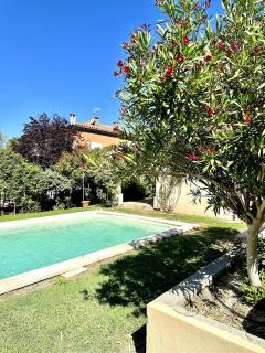 Les Lauriers Roses air-conditioned villa with garden and swimming pool - Saumane-de-Vaucluse - 4