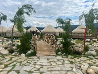 Eco Yurt Glamping with Campfire Wildflowers & Nature Trails Dengri Eco Resort - Welingrad - 1