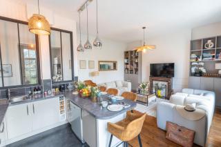 Appartement bien équipé ultra confort - Sur la plage - Parking privé - gardien - 9