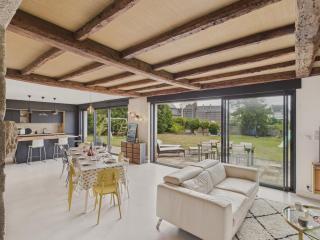 Vue rivière - grande maison et jardin pour 10 - 5