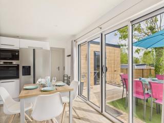 Piscine chauffée commune - chalet pour 4 - Saint-Gilles-Croix-de-Vie - 7