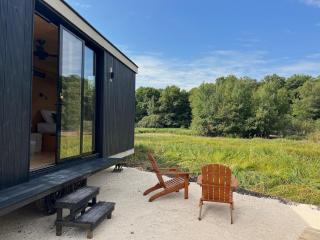 Parcel Tiny House l'Atrée au bord d'un étang - Saint-Martin-des-Champs - 4