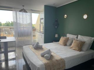 STUDIO CAMP NATURISTE VUE MER, le Gilyves cocooning - 9