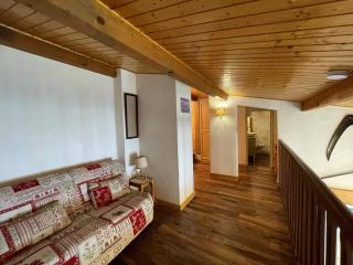 Duplex cosy, 6 pers, pieds des pistes, balcon sud, parking, 50m commerces - FR-1-733-6 - Crest-Voland - 7