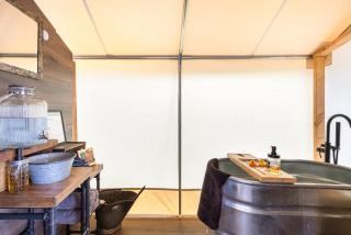 Settle Into a Cozy Old West Cabin Tent Escape - 2