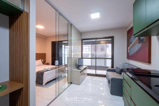 Apto 1 Quarto c/ Ar a 120m da Praia ESB0310 - 4